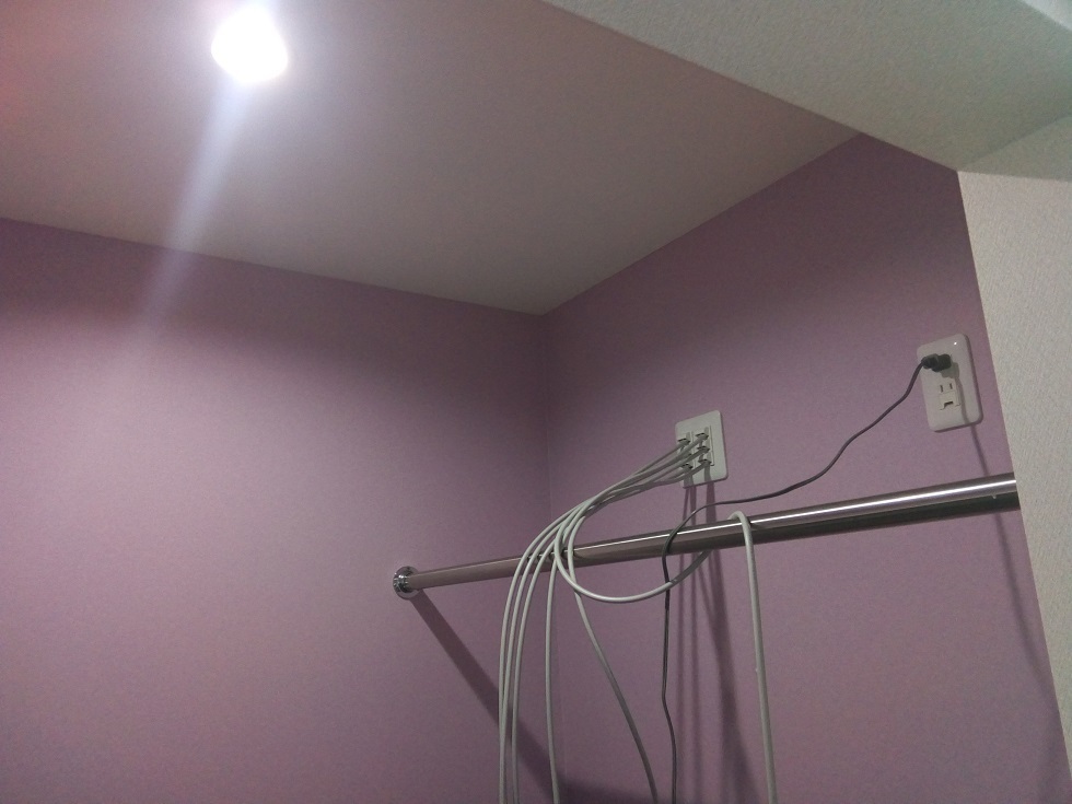 紫の部屋 ももクロちゃんで新築日記